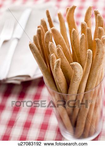 Grissini Bread Sticks View Large Photo Image Stock Image - Grissini Bread Sticks. Fotosearch