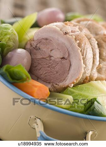 Pot au Feu Belly Pork Sliced View Large Photo Image Stock Photography - Pot au Feu Belly Pork Sliced. Fotosearch