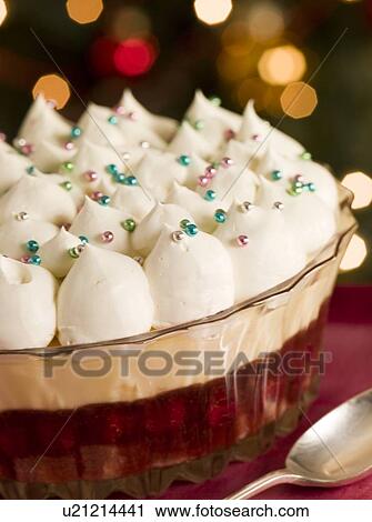 Christmas Spiced Sherry Trifle View Large Photo Image Stock Image - Christmas Spiced Sherry Trifle. Fotosearch