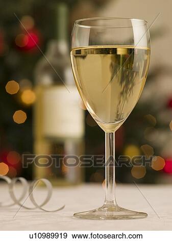 Glass and Bottle of White Wine View Large Photo Image Stock Photo - Glass and Bottle of White Wine. Fotosearch
