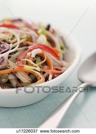 Dish Of Seeded Slaw View Large Photo Image Stock Photo - Dish Of Seeded Slaw. Fotosearch