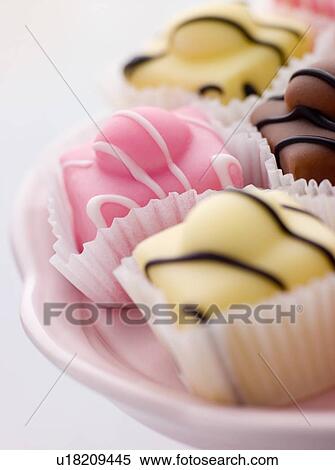 Stock Photography - Fondant Fancy Cakes. Fotosearch