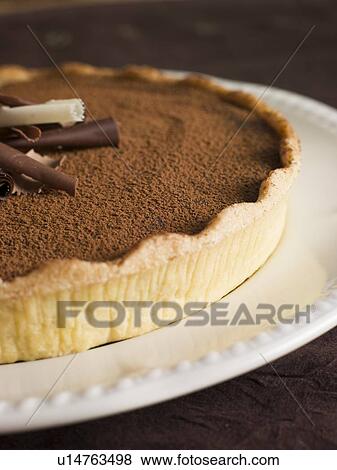 Tarte au Chocolat View Large Photo Image Stock Photo - Tarte au Chocolat. Fotosearch