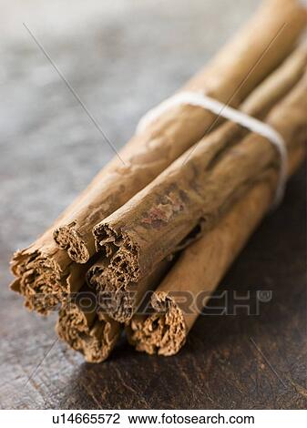 Stock Image - Cinammon sticks. Fotosearch