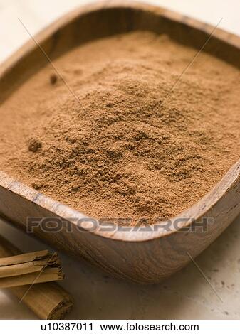 Ground Cinnamon Powder with Cinnamon Bark View Large Photo Image Stock Image - Ground Cinnamon Powder with Cinnamon Bark. Fotosearch