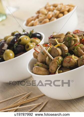 Selection of Tapas View Large Photo Image Stock Image - Selection of Tapas. Fotosearch