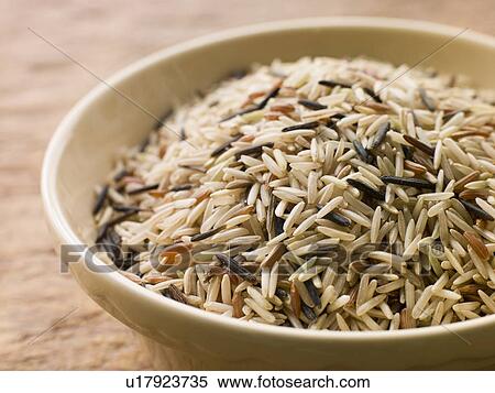 Bowl of Uncooked Wild, Basmati and Red Carmague Rice View Large Photo Image Stock Photography - Bowl of Uncooked Wild, Basmati and Red Carmague Rice. Fotosearch