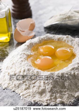 Ingredients for Fresh Pasta View Large Photo Image Stock Photo - Ingredients for Fresh Pasta. Fotosearch