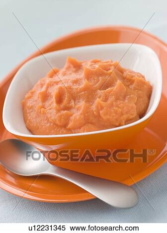 Sweet Potato Puree View Large Photo Image Stock Photography - Sweet Potato Puree. Fotosearch