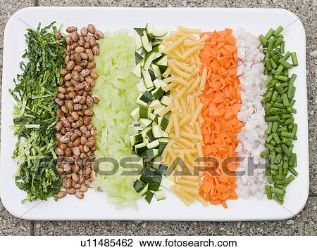 Vegetables for Minestrone Soup View Large Photo Image Stock Image - Vegetables for Minestrone Soup. Fotosearch