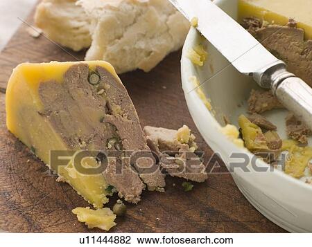 Pressing of Duck Foie Gras and Green Peppercorns with Rustic Bread View Large Photo Image Stock Image - Pressing of Duck Foie Gras and Green Peppercorns with Rustic Bread. Fotosearch