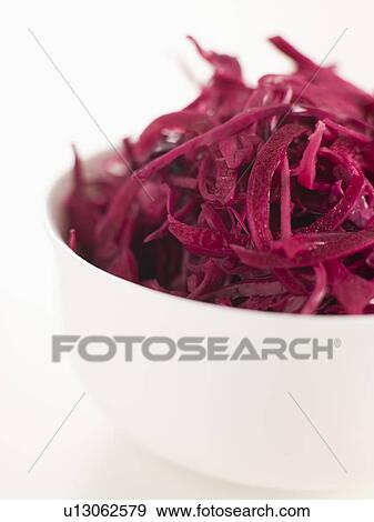 Bowl of Pickled Red Cabbage View Large Photo Image Stock Photo - Bowl of Pickled Red Cabbage. Fotosearch