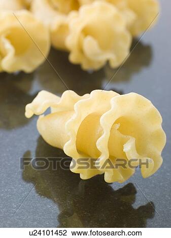 Stock Image - Campanelle Pasta. Fotosearch
