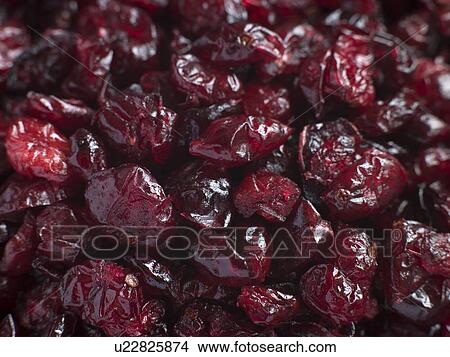 Picture - Dried cranberries. Fotosearch