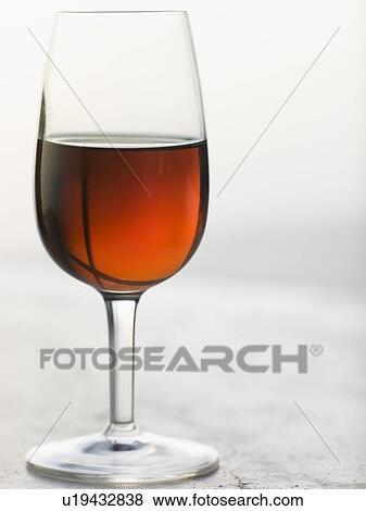 Stock Photo - Glass of Sweet Marsala. Fotosearch