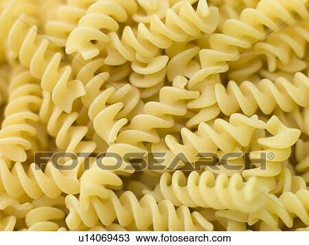 Stock Image - Pasta, Fusilli. Fotosearch
