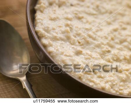 Stock Photography - Bowl of Porridge. Fotosearch