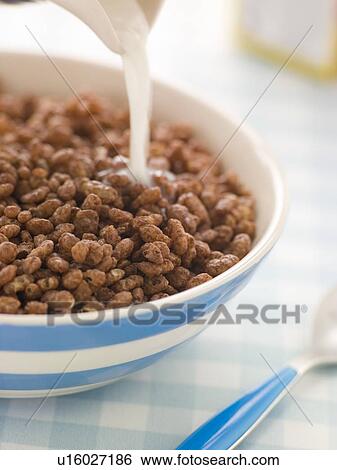 Chocolate coated Puffed Rice Cereal View Large Photo Image Stock Photograph - Chocolate coated Puffed Rice Cereal. Fotosearch