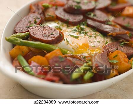 Huevos a la Flamenca View Large Photo Image Stock Photo - Huevos a la Flamenca. Fotosearch
