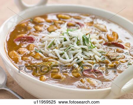Bowl of Mulligatawny Soup View Large Photo Image Stock Photography - Bowl of Mulligatawny Soup. Fotosearch