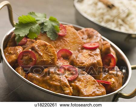 Chicken Chili Tikka Masala with Fragrant Basmati Rice View Large Photo Image Stock Image - Chicken Chili Tikka Masala with Fragrant Basmati Rice. Fotosearch