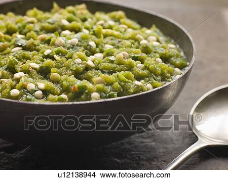 Dish of Green Chilli Curry View Large Photo Image Picture - Dish of Green Chilli Curry. Fotosearch