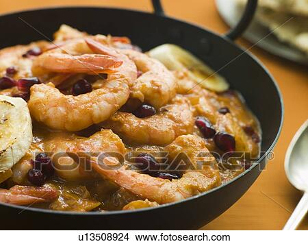 Karahi Dish with Kashmiri Tiger Prawn Curry View Large Photo Image Picture - Karahi Dish with Kashmiri Tiger Prawn Curry. Fotosearch