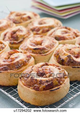 Pizza Bread Scrolls View Large Photo Image Stock Image - Pizza Bread Scrolls. Fotosearch