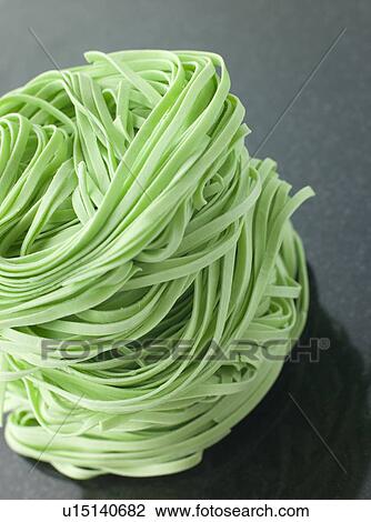 Stack of Spinach Noodles on a Black Background View Large Photo Image Stock Image - Stack of Spinach Noodles on a Black Background. Fotosearch