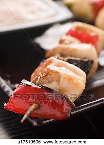 Yakitori Skewer with Sukiyaki Sauce View Large Photo Image Stock Photograph - Yakitori Skewer with Sukiyaki Sauce. Fotosearch
