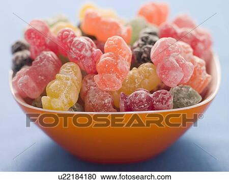 Stock Image - Baby shaped Jelly Sweets. Fotosearch