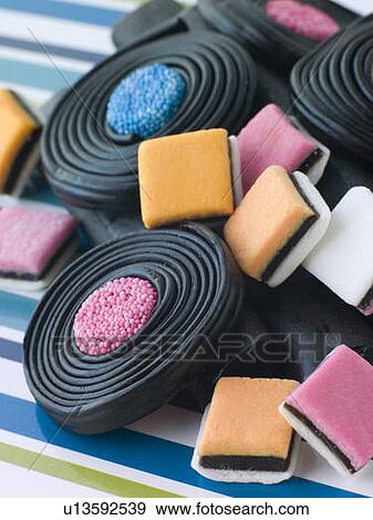 Selection of Liquorice View Large Photo Image Stock Photo - Selection of Liquorice. Fotosearch