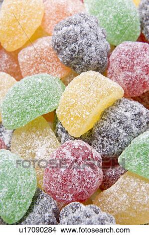 Sugared Fruit Chew Sweets View Large Photo Image Picture - Sugared Fruit Chew Sweets. Fotosearch