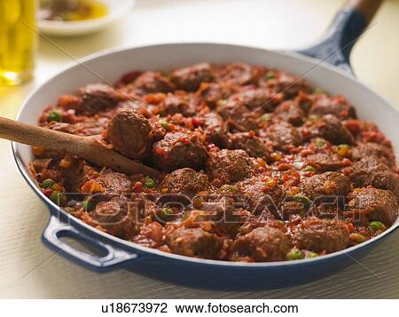 Stock Image - Albondigas con Salsa. Fotosearch