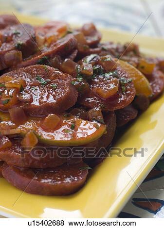 Chorizo Sausage Apples and Cider View Large Photo Image Stock Photo - Chorizo Sausage Apples and Cider. Fotosearch