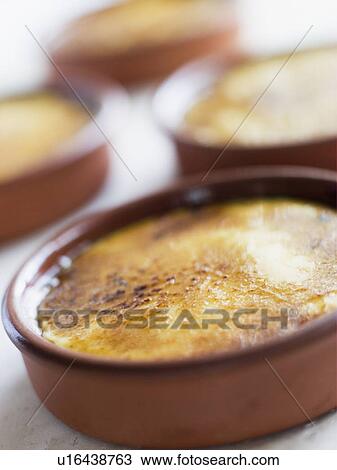 Stock Image - Creme Catalan. Fotosearch