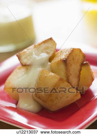 Patatas Allioli View Large Photo Image Stock Photo - Patatas Allioli. Fotosearch