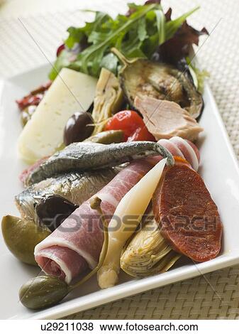 Plate of Amanida View Large Photo Image Stock Photo - Plate of Amanida. Fotosearch