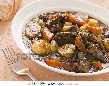 Rabo de Toro- Boneless Oxtail and Potato Stew View Large Photo Image Picture - Rabo de Toro- Boneless Oxtail and Potato Stew. Fotosearch