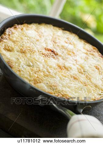 Stock Image - Spanish Omelette- Tortilla. Fotosearch