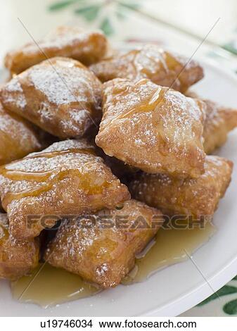 Picture - Sweet Wine and Honey Pastries. Fotosearch