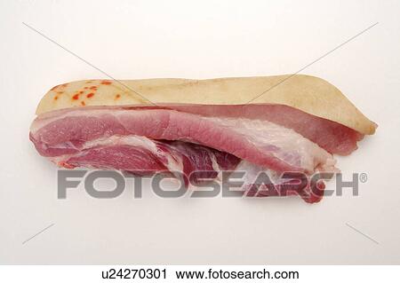 Close-up of streaky pork View Large Photo Image Stock Image - Close-up of streaky pork. Fotosearch