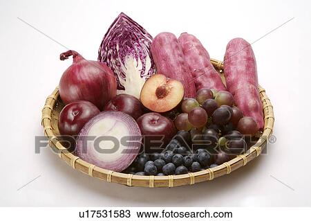 Close-up of a stack of fresh fruits and vegetables in a dustpan View Large Photo Image Stock Image - Close-up of a stack of fresh fruits and vegetables in a dustpan. Fotosearch