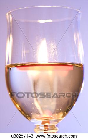 Stock Image - White wine. Fotosearch