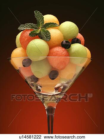 Stock Image - Fruit cocktail. Fotosearch