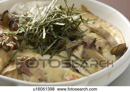 Ham and Vegetable Gratin View Large Photo Image Stock Photo - Ham and Vegetable Gratin. Fotosearch