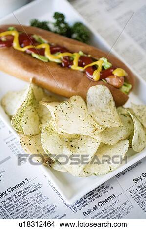 Picture - Hotdog. Fotosearch