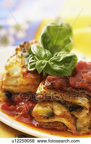 Lasagna View Large Photo Image Stock Photo - Lasagna. Fotosearch