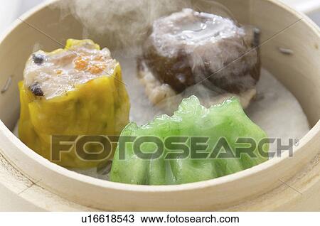 Stock Image - Steaming food. Fotosearch