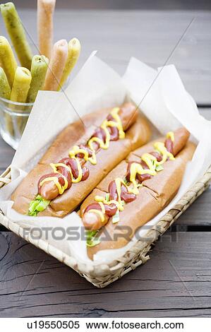 Stock Photography - Hotdogs. Fotosearch